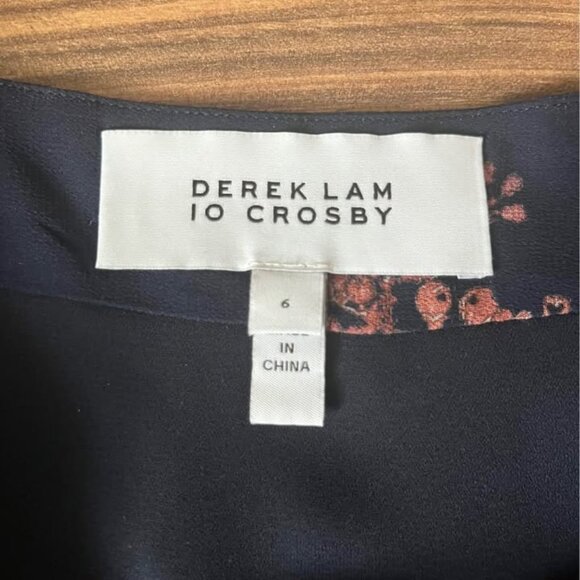 Derek Lam 10 Crosby floral ruffle skirt size 6 - Picture 4 of 4